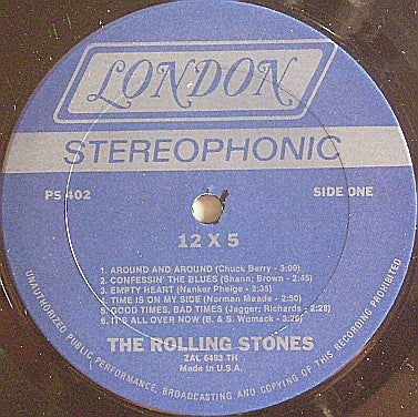 The Rolling Stones : 12 X 5 (LP, Album, RP, Ter)