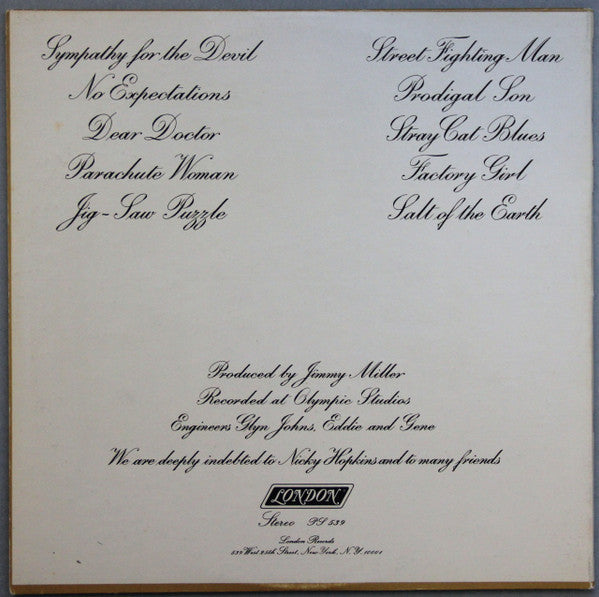 Rolling Stones* : Beggars Banquet (LP, Album, RE, Gat)