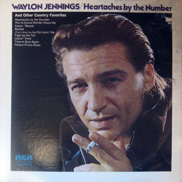 Waylon Jennings : Heartaches By The Number And Other Country Favorites (LP, Comp, Ind)