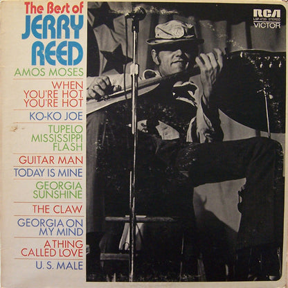 Jerry Reed : The Best Of Jerry Reed (LP, Comp, RE, Ind)