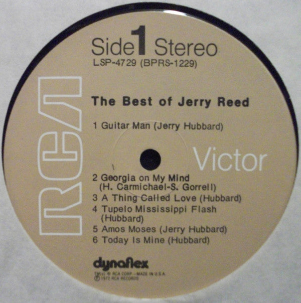 Jerry Reed : The Best Of Jerry Reed (LP, Comp, RE, Ind)