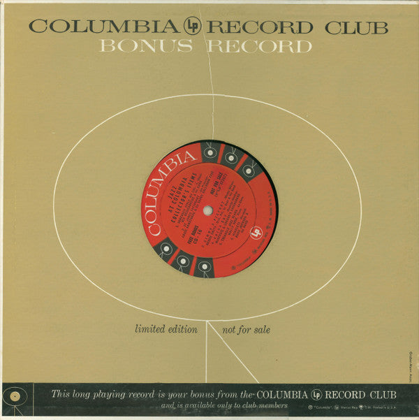Various : Jazz At Columbia Collector's Items (LP, Comp, Mono, Club, Ltd, Col)
