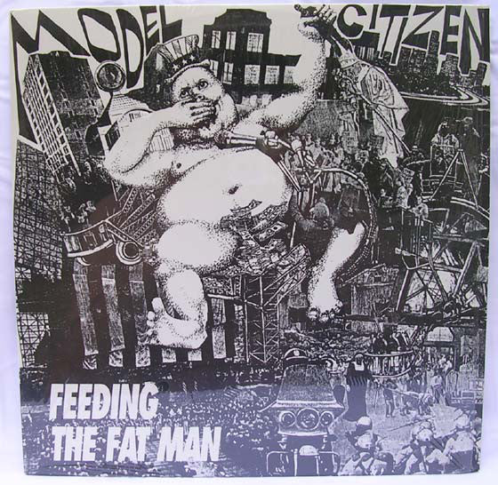 Model Citizen (3) : Feeding The Fat Man (LP, Whi)