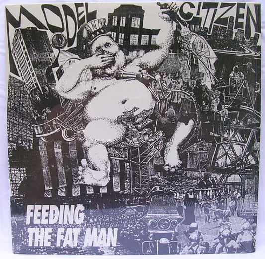 Model Citizen (3) : Feeding The Fat Man (LP, Whi)