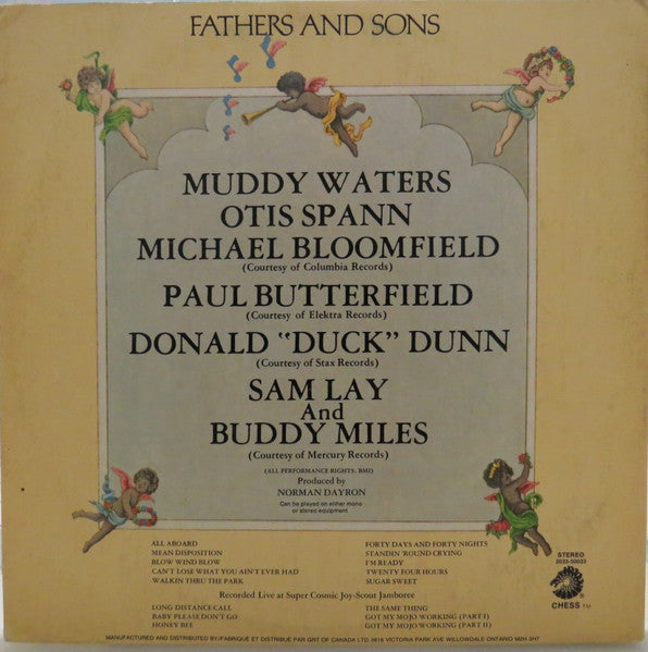 Muddy Waters : Fathers And Sons (2xLP, Album, RE, Gat)