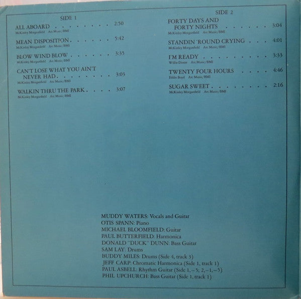 Muddy Waters : Fathers And Sons (2xLP, Album, RE, Gat)