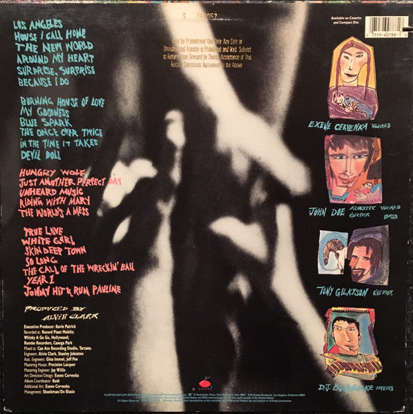 X (5) : Live At The Whisky A Go-Go On The Fabulous Sunset Strip (2xLP, Album, Promo)