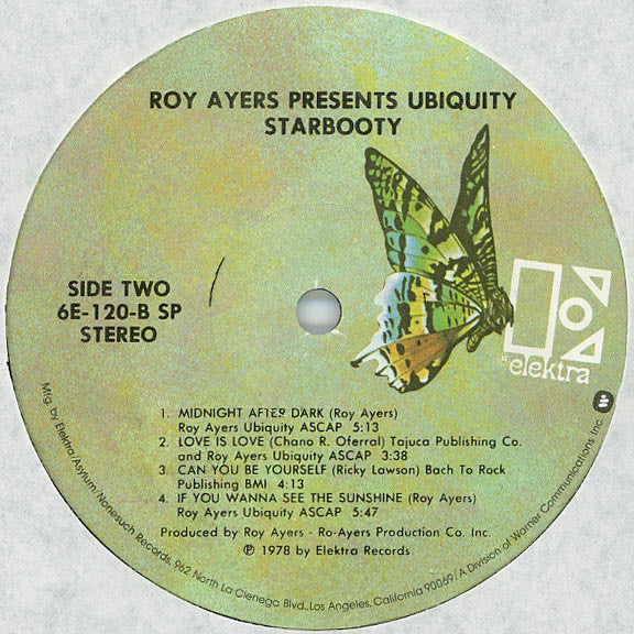 Roy Ayers Presents Ubiquity (4) : Starbooty (LP, Album, SRC)