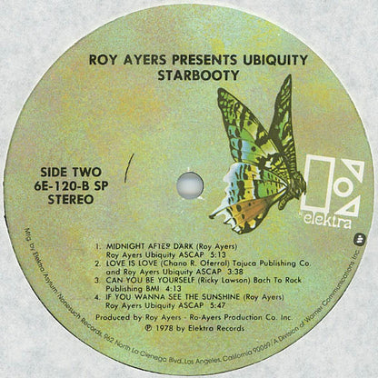 Roy Ayers Presents Ubiquity (4) : Starbooty (LP, Album, SRC)
