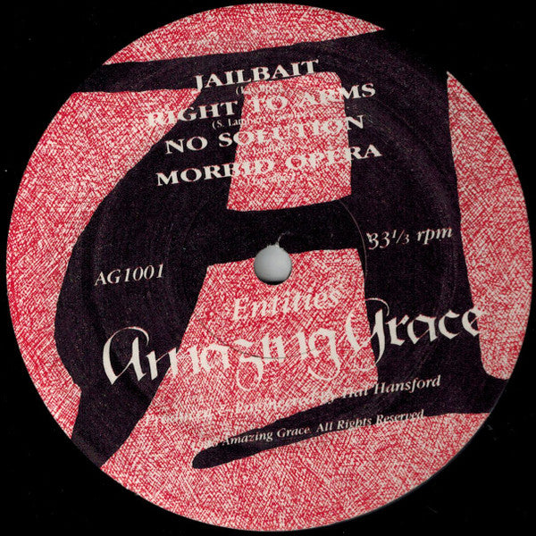 Amazing Grace (4) : Entities (LP, Album)