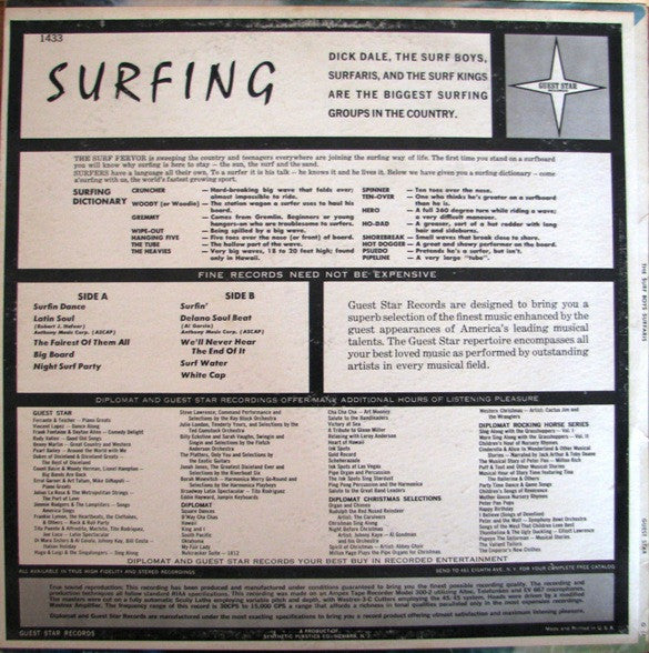 Various : Surfing (LP, Comp, Mono)