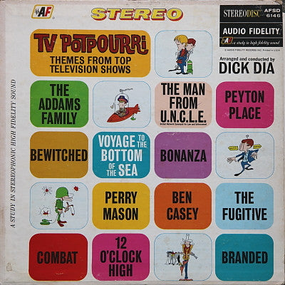 Dick Dia : TV Potpourri - Themes From Top Television Shows (LP, Album)