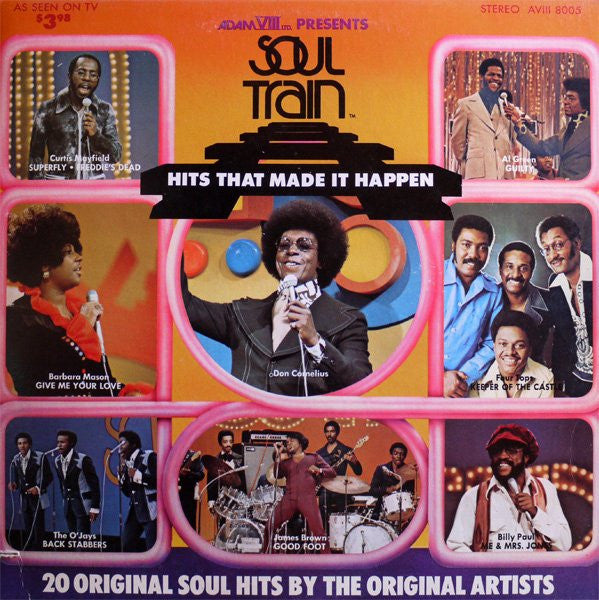 Various : Soul Train Hits That Made It Happen (LP, Comp, Mon)
