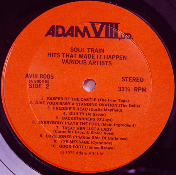 Various : Soul Train Hits That Made It Happen (LP, Comp, Mon)