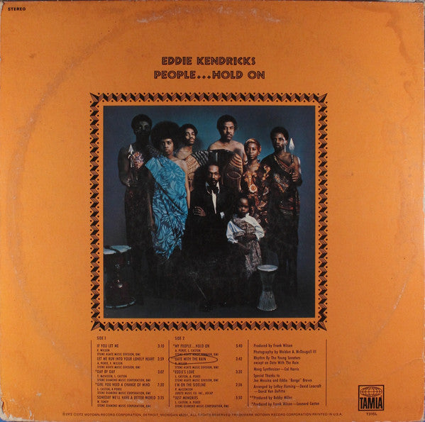 Eddie Kendricks : People...Hold On (LP, Album, Sup)
