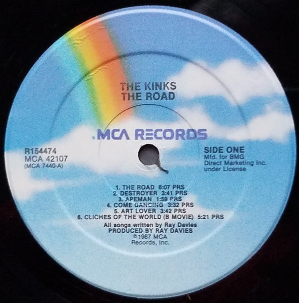 The Kinks : The Road (LP, Album, Club)