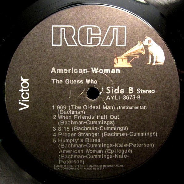 The Guess Who : American Woman (LP, Album, RE)