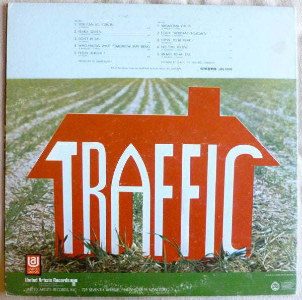 Traffic : Traffic (LP, Album, RE)