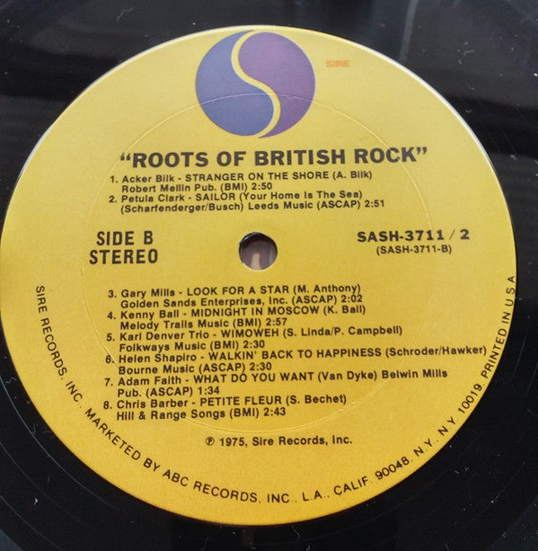 Various : Roots Of British Rock (2xLP, Comp, Ter)