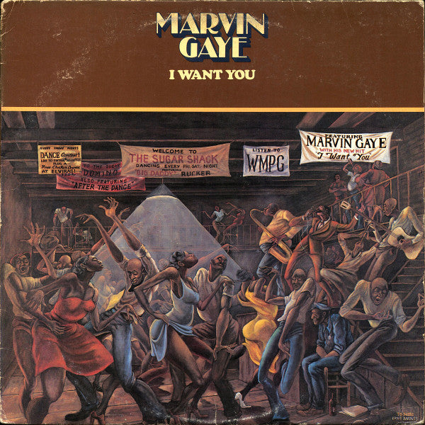 Marvin Gaye : I Want You (LP, Album, M/Print, Mon)