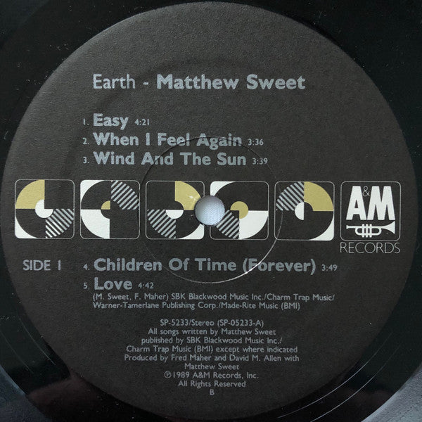 Matthew Sweet : Earth (LP, Album)