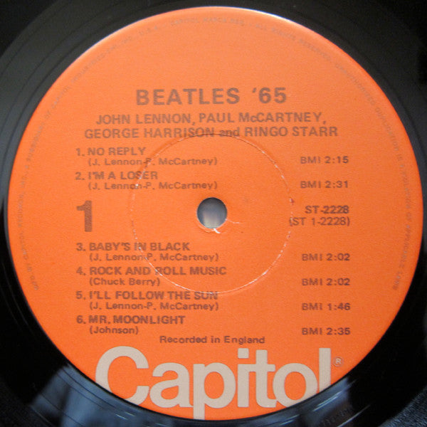 The Beatles : Beatles '65 (LP, Album, RE, Los)