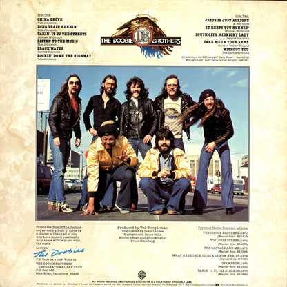 The Doobie Brothers : Best Of The Doobies (LP, Album, Comp, Bur)