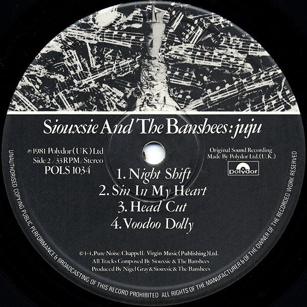 Siouxsie And The Banshees* : Juju (LP, Album)