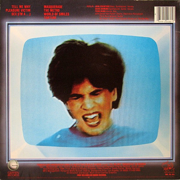 Berlin : Pleasure Victim (LP, Album, RE)