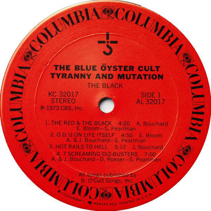 Blue Öyster Cult : Tyranny And Mutation (LP, Album, San)