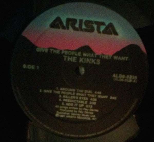 The Kinks : Give The People What They Want (LP, Album, RE)