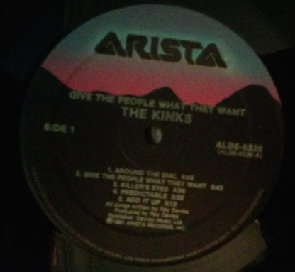 The Kinks : Give The People What They Want (LP, Album, RE)