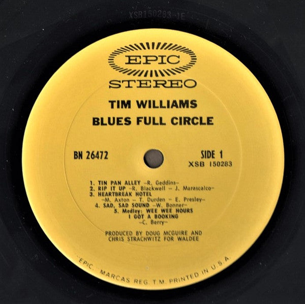 Tim Williams (11) : Blues Full Circle (LP, Album)