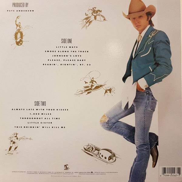 Dwight Yoakam : Hillbilly DeLuxe (LP, Album)
