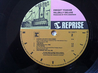 Dwight Yoakam : Hillbilly DeLuxe (LP, Album)