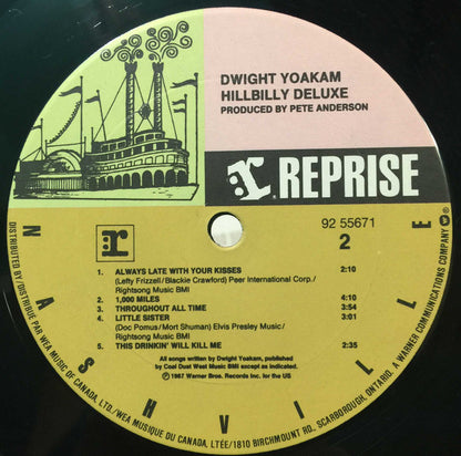 Dwight Yoakam : Hillbilly DeLuxe (LP, Album)