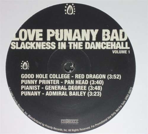 Various : Love Punany Bad - Slackness In The Dancehall - Volume 1 (2xLP, Comp, Ltd)
