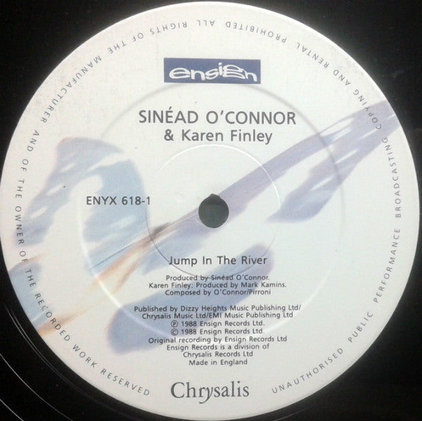 Sinéad O'Connor And Karen Finley : Jump In The River (12")
