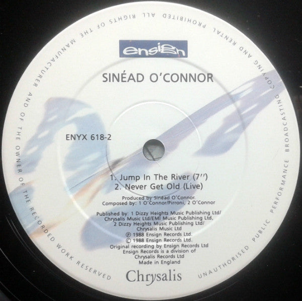 Sinéad O'Connor And Karen Finley : Jump In The River (12")