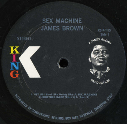 James Brown : Sex Machine (2xLP, Album, Bla)