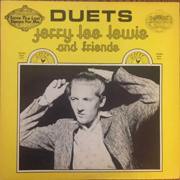 Jerry Lee Lewis And Friends* : Duets (LP, Mono, Yel)