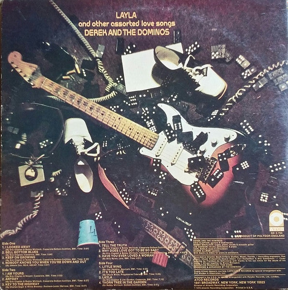 Derek And The Dominos* : Layla And Other Assorted Love Songs (2xLP, Album, CTH)