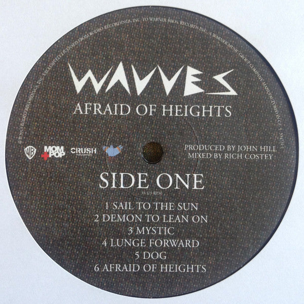 Wavves : Afraid Of Heights (LP, Album + CD, Album)