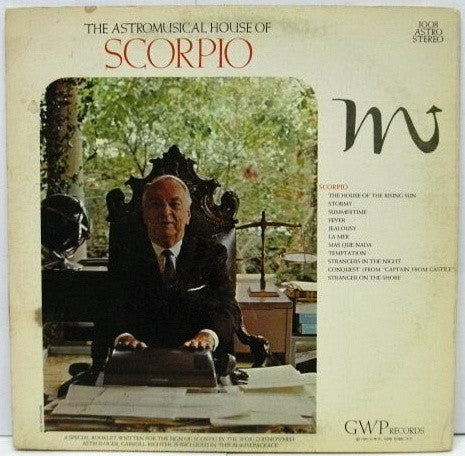 Unknown Artist : The Astromusical House Of Scorpio (LP, Album, Gat)