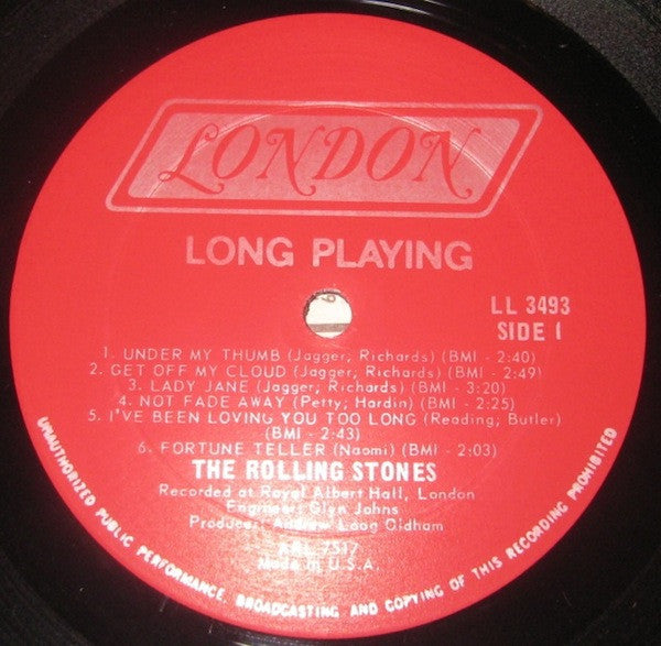 The Rolling Stones : Got Live If You Want It! (LP, Album, Mono, San)
