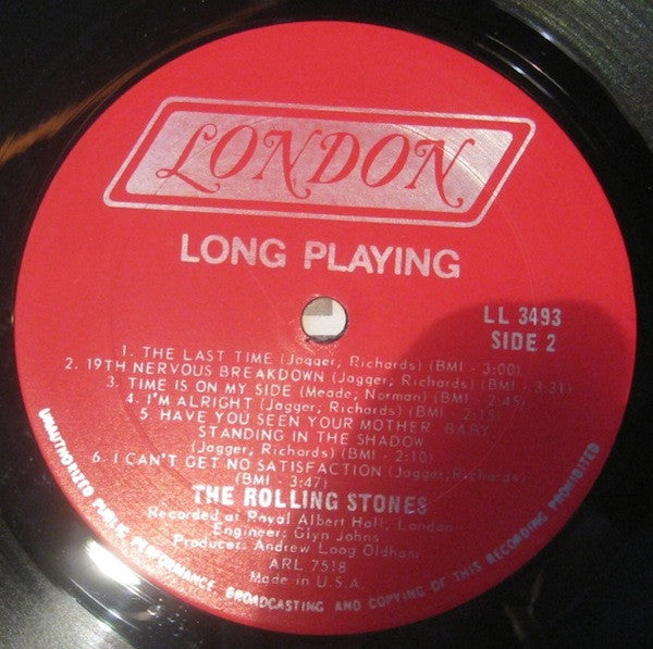 The Rolling Stones : Got Live If You Want It! (LP, Album, Mono, San)