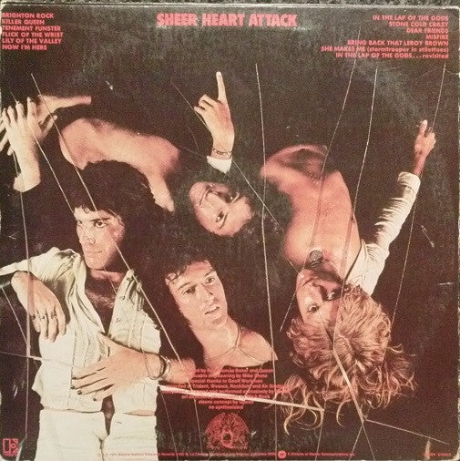 Queen : Sheer Heart Attack (LP, Album, RP, Ter)