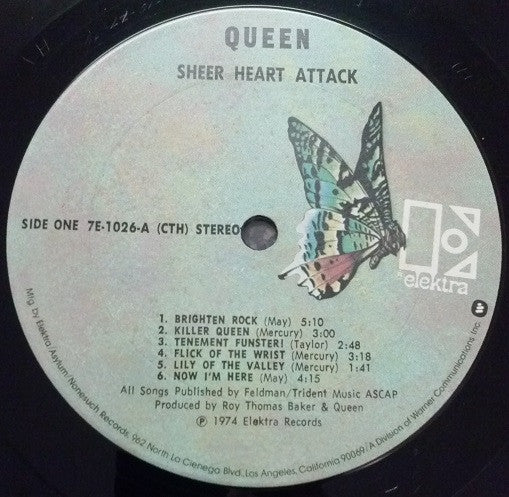 Queen : Sheer Heart Attack (LP, Album, RP, Ter)