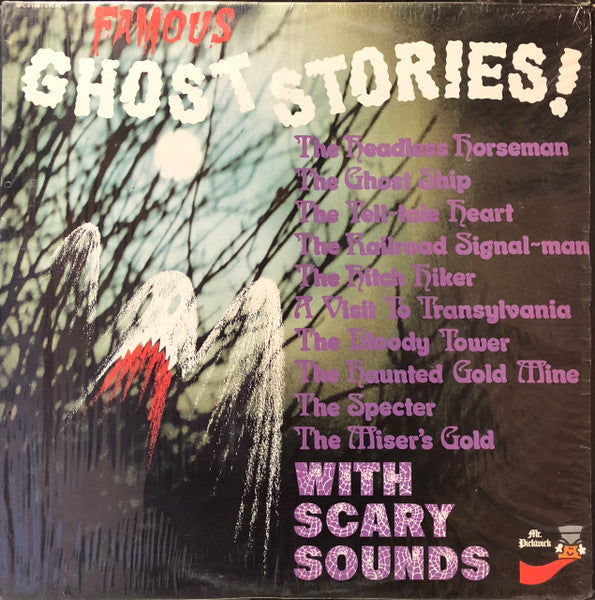 Wade Denning : Famous Ghost Stories With Scary Sounds (LP)