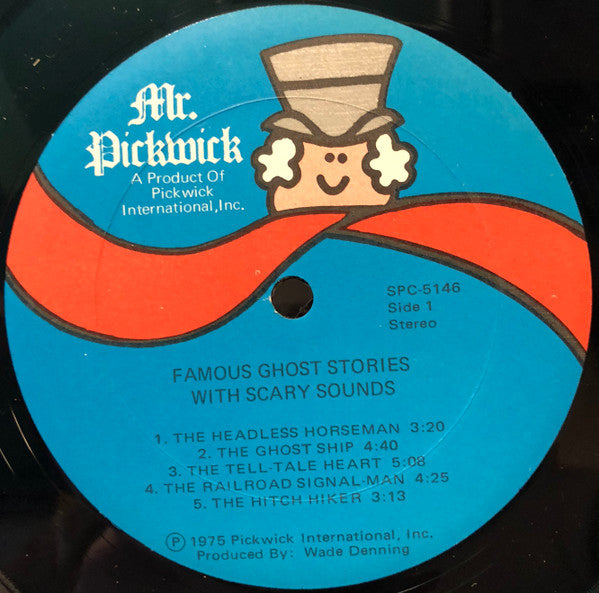 Wade Denning : Famous Ghost Stories With Scary Sounds (LP)